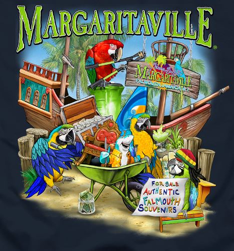 Falmouth Souvenirs T-Shirt – Margaritaville Caribbean Shop