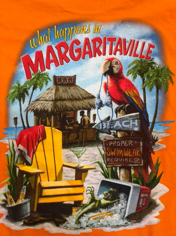 What Happens in Margaritaville, Orange