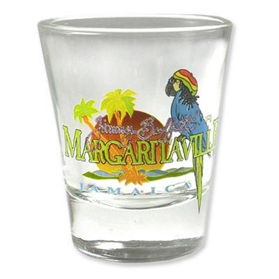 Margaritaville Logo Shot Glass